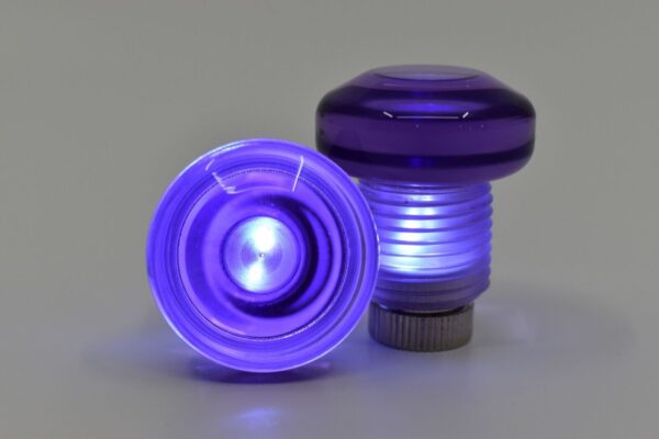 purple lighted